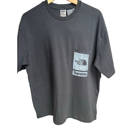 Supreme x The North Face Printed Pocket Tee - Size S - NEW - Picture 1 of 11